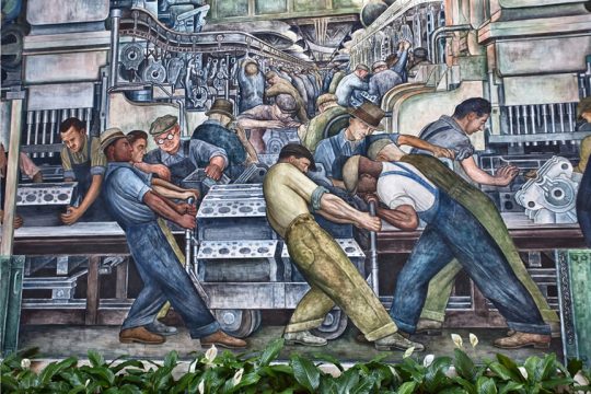 detroit idustry murals - diego rivera
